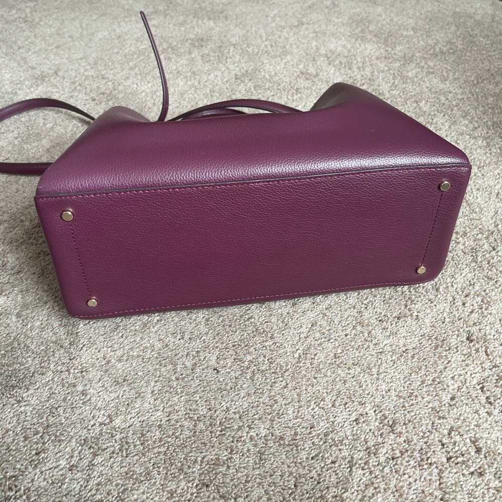 Kate Spade Burgundy Satchel Bag